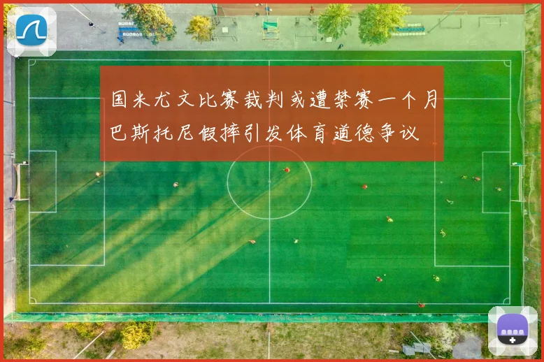 国米尤文比赛裁判或遭禁赛一个月巴斯托尼假摔引发体育道德争议