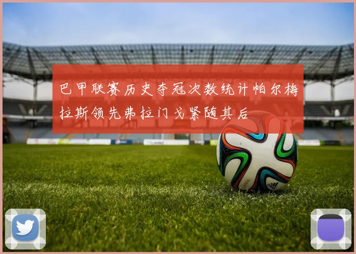 巴甲联赛历史夺冠次数统计帕尔梅拉斯领先弗拉门戈紧随其后
